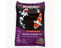 SaniKoi Colour Hi-Grow Mix Food - Visvoer - 6 mm - 10L