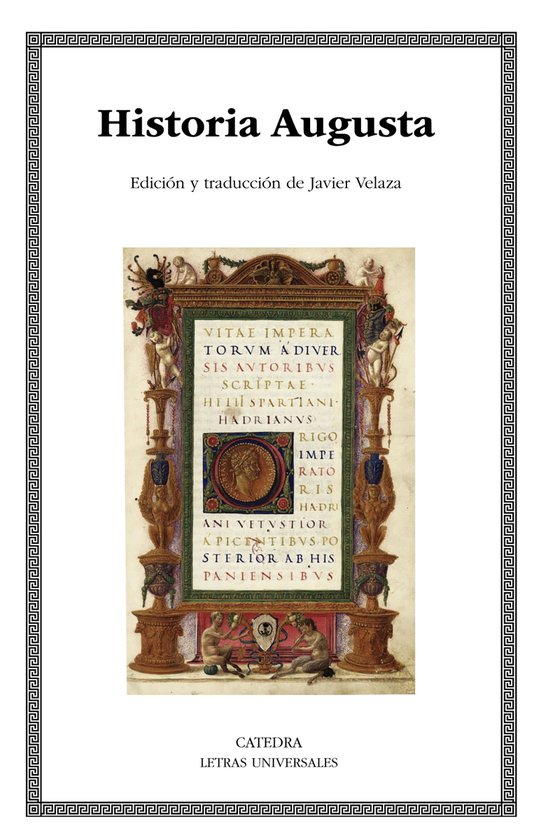 Letras Universales - Historia Augusta - cover