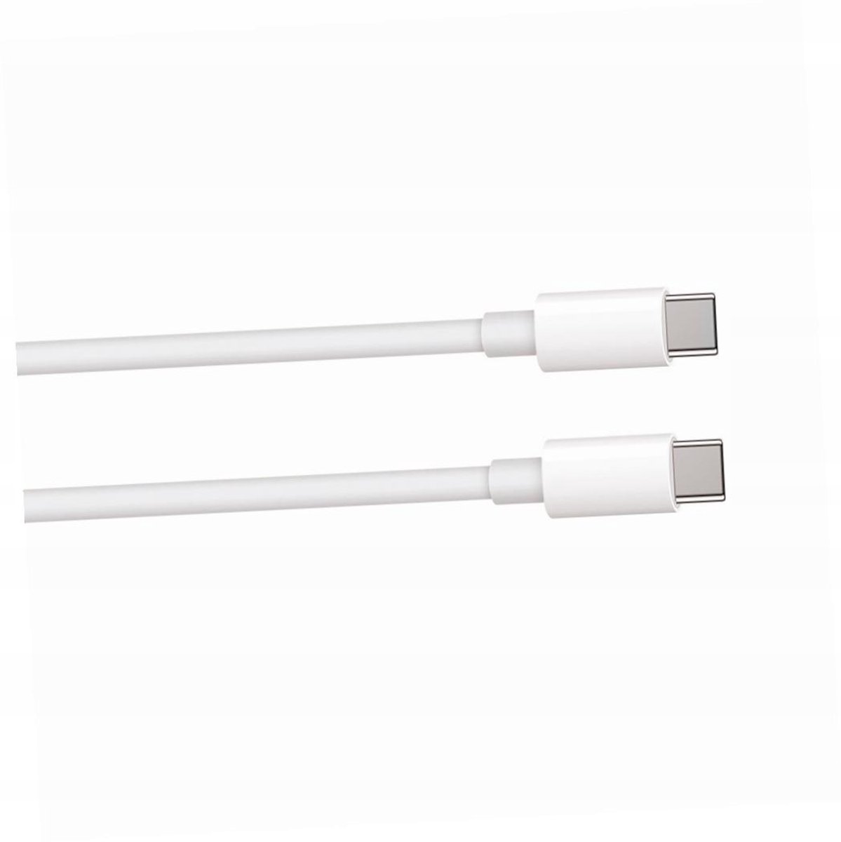 Maxlife USB-C naar USB-C Kabel 2m - Snel Laden, Wit