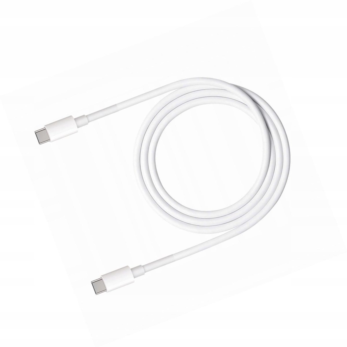 Maxlife USB-C naar USB-C Kabel 2m Wit - Snel Laden Telefoon