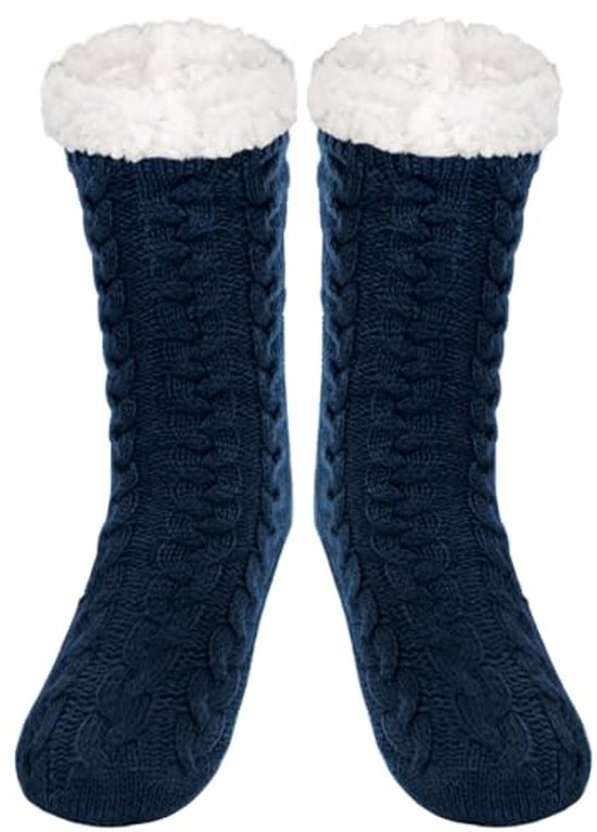 WOTENCE Womens zachte warme fuzzy gevoerde schattige dier winter huis Slipper sokken niet slipper Kerstmis Gift Slipper sokken
