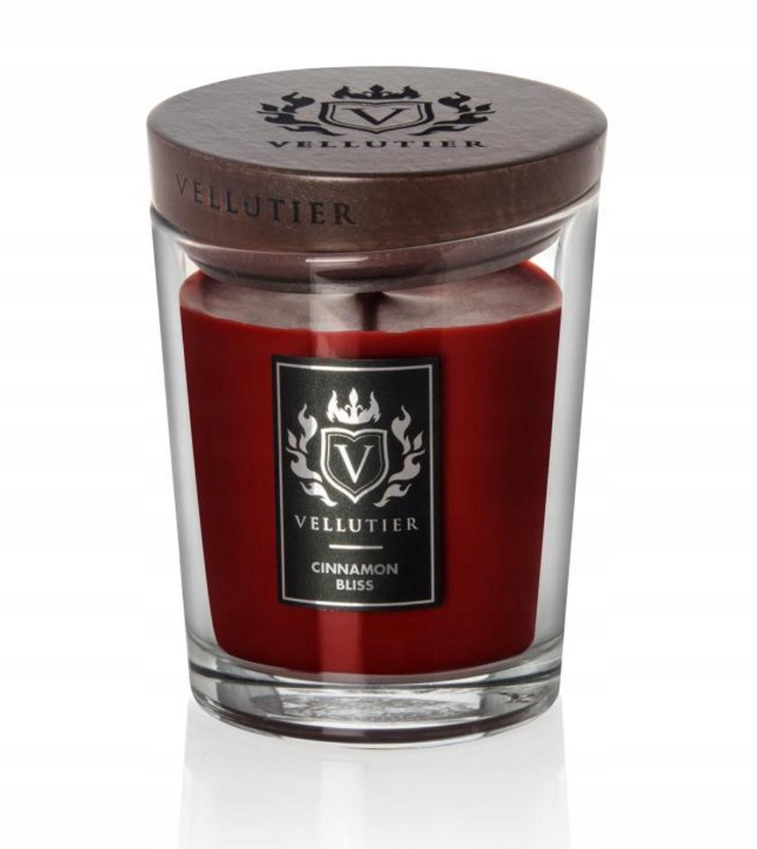 Veeluter Geurkars Cinnamon Bliss - Luxe Bol in Glas