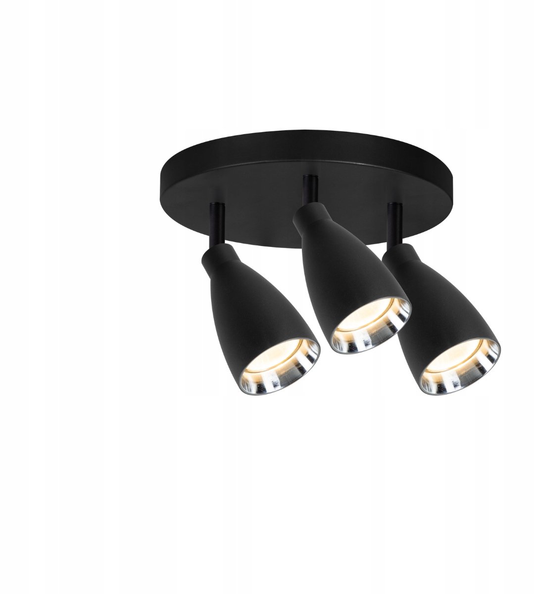 Campana 3 Plafond Zwart GU10 - Modern & Elegant