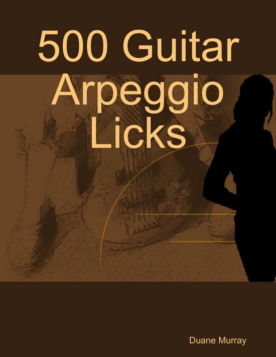 500 Guitar Arpeggio Licks - cover