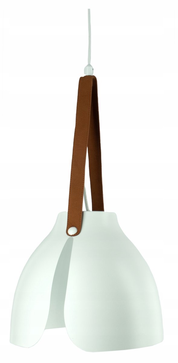 Scandi Hanglamp E27 LED Wit Aluminium - Stijlvolle Verlichting