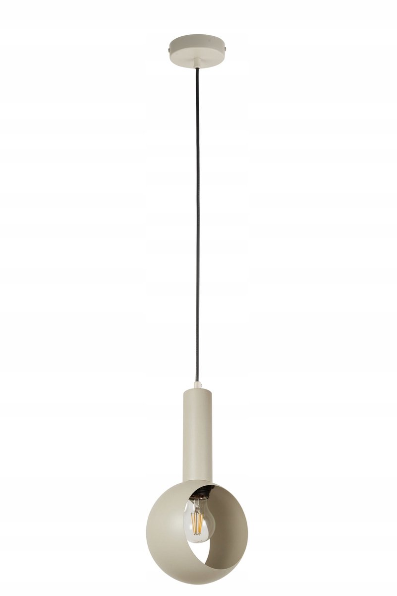 Sigma VITRUM hanglamp grijs beige - Stijlvolle plafondlamp