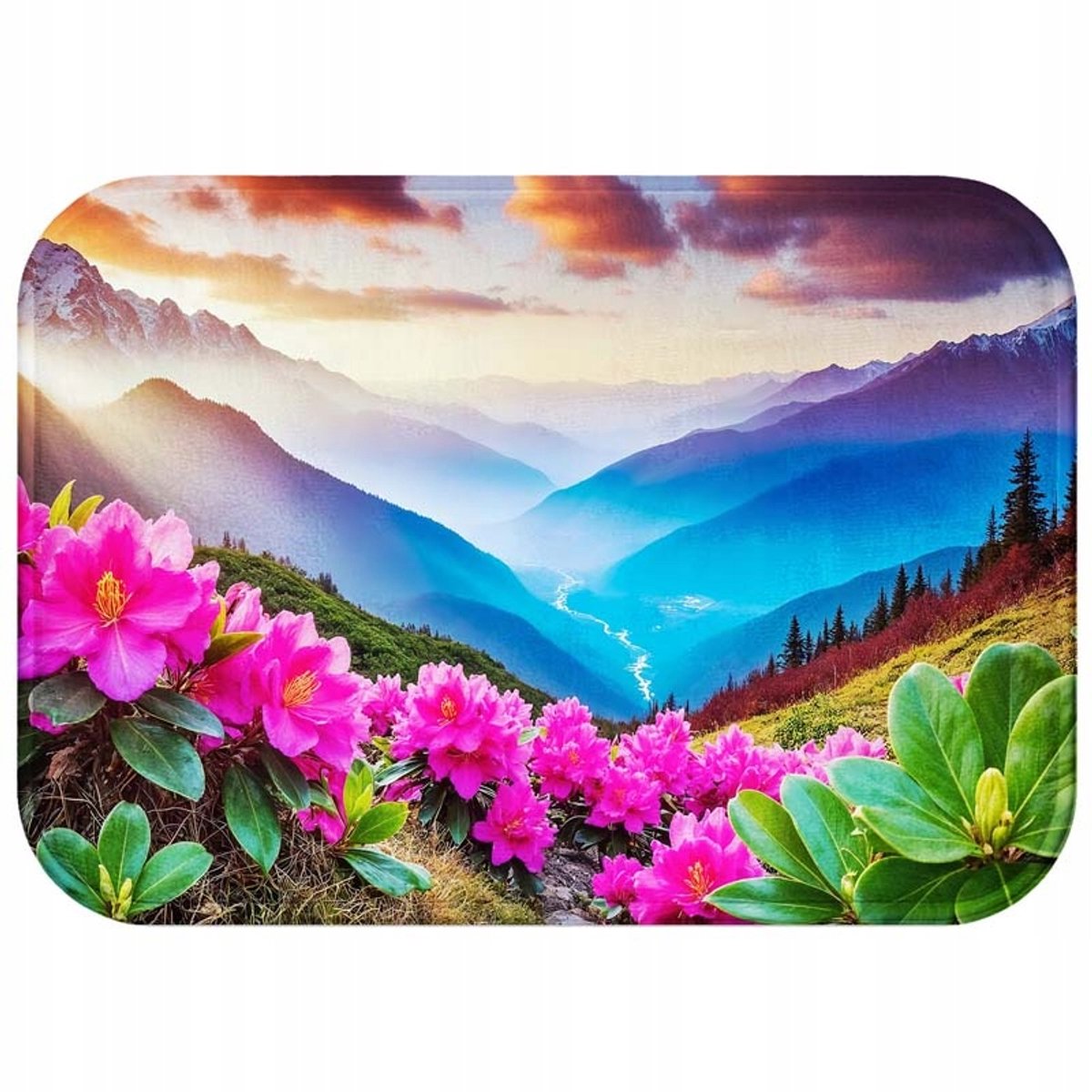 Zachte Antislip Douchemat 60x40 cm - Stijlvol & Sneldrogend