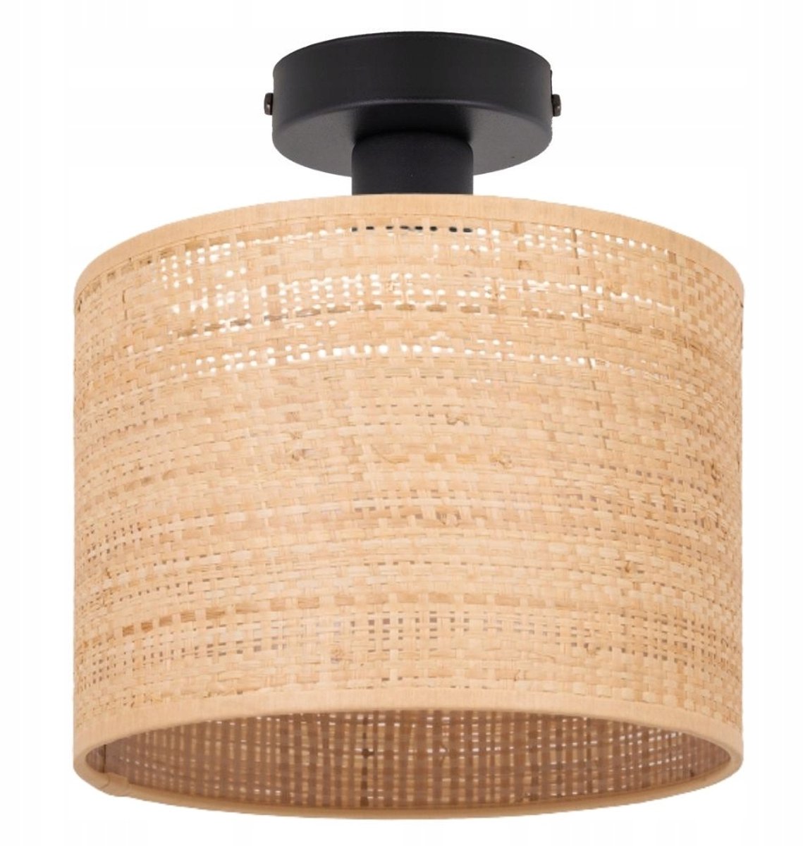 Rotan Plafondlamp - 1 lichtpunt - E27 - Modern Design