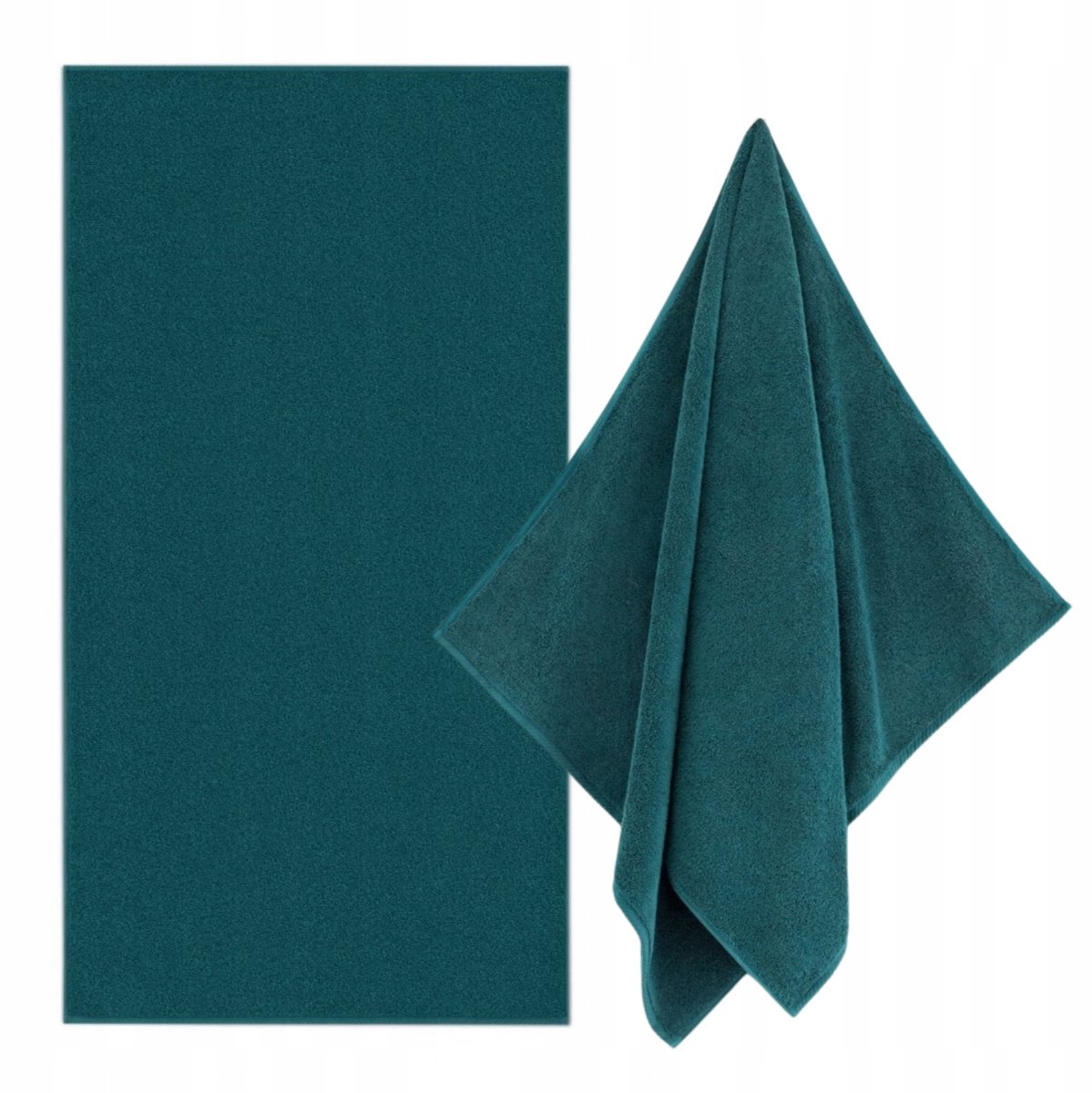 Zwoltex Kiwi 2 Badhanddoek Blauw 100x150cm 500g Katoen