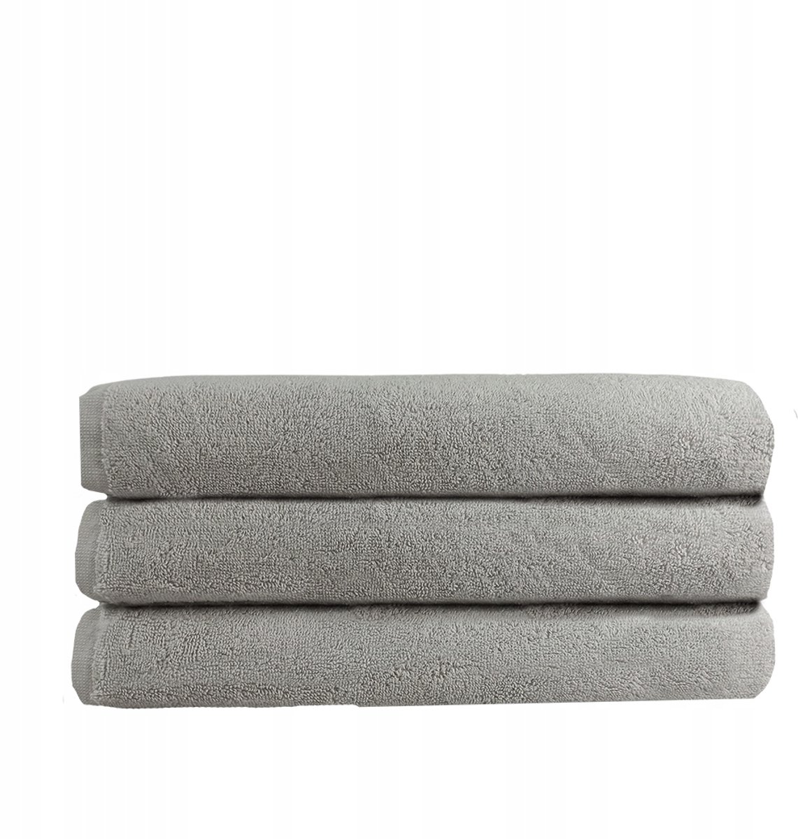 Luxe Zilveren Katoenen Hotel Handdoek 70x140 cm - 500 g/m²