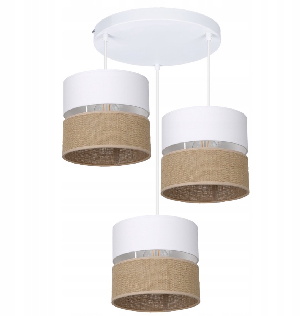 Online Hanglamp Boho Rond Plafundalamp 3x E27