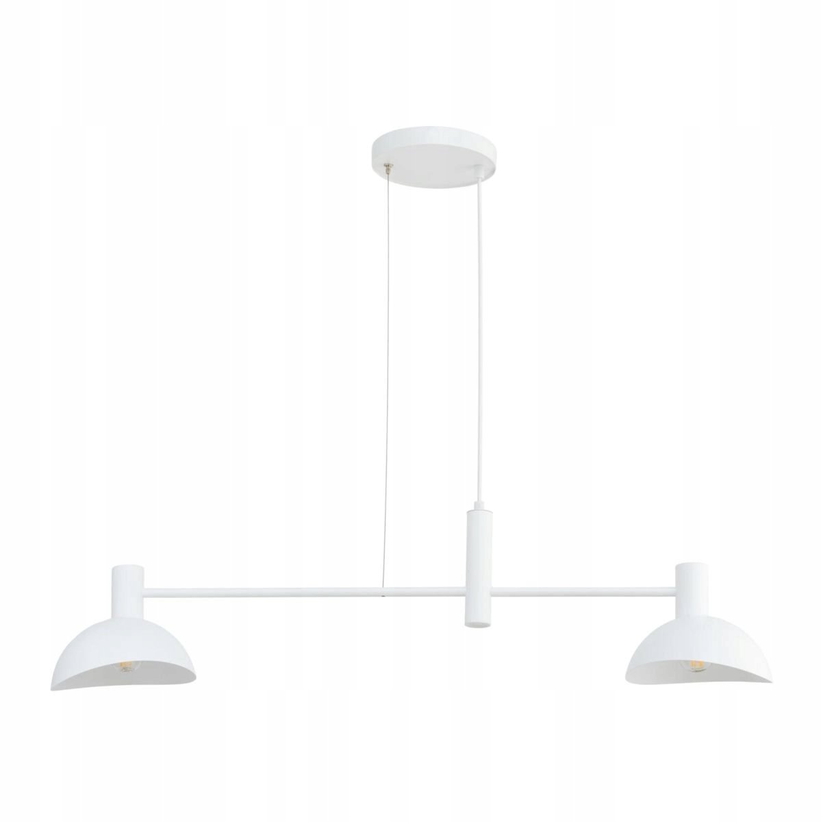 Moderne Witte Hanglamp Artis 2 voor Eetkamer - 90cm Breed