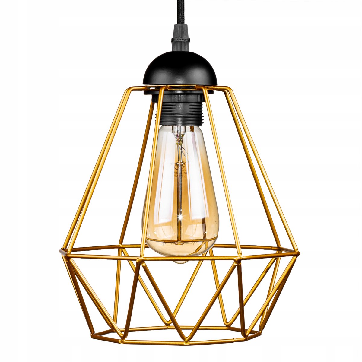 Gouden Hanglamp Diamant Premium Loft - Stijlvolle Verlichting