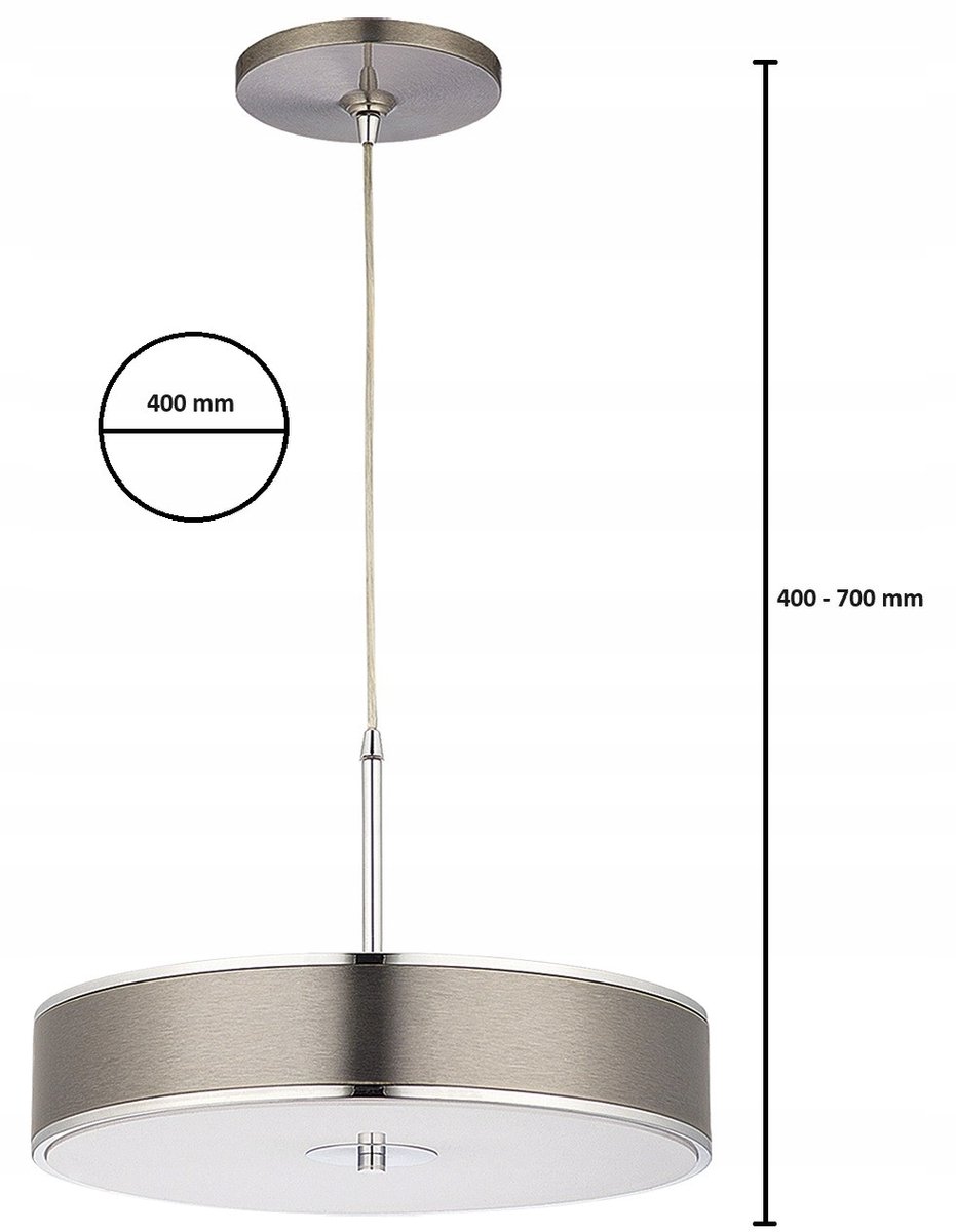 JAZZ Moderne plafondlamp 3-lichts Zilver 1206