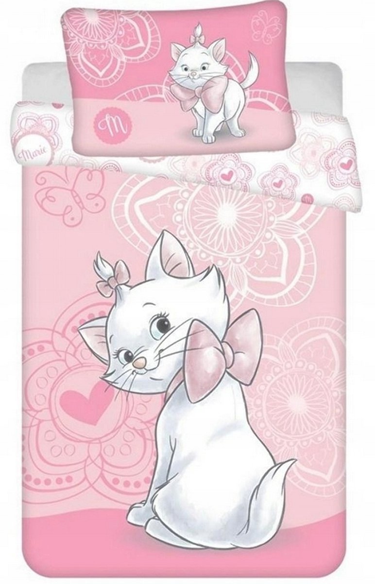 Disney Marie Katje Kinderbeddengo 100x135 Katoen