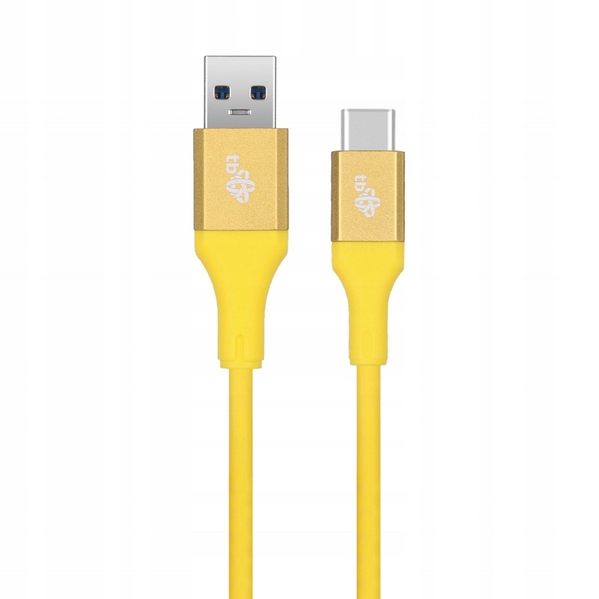 TB USB-C Kabel 2m - Snel Laden & Data - Geel