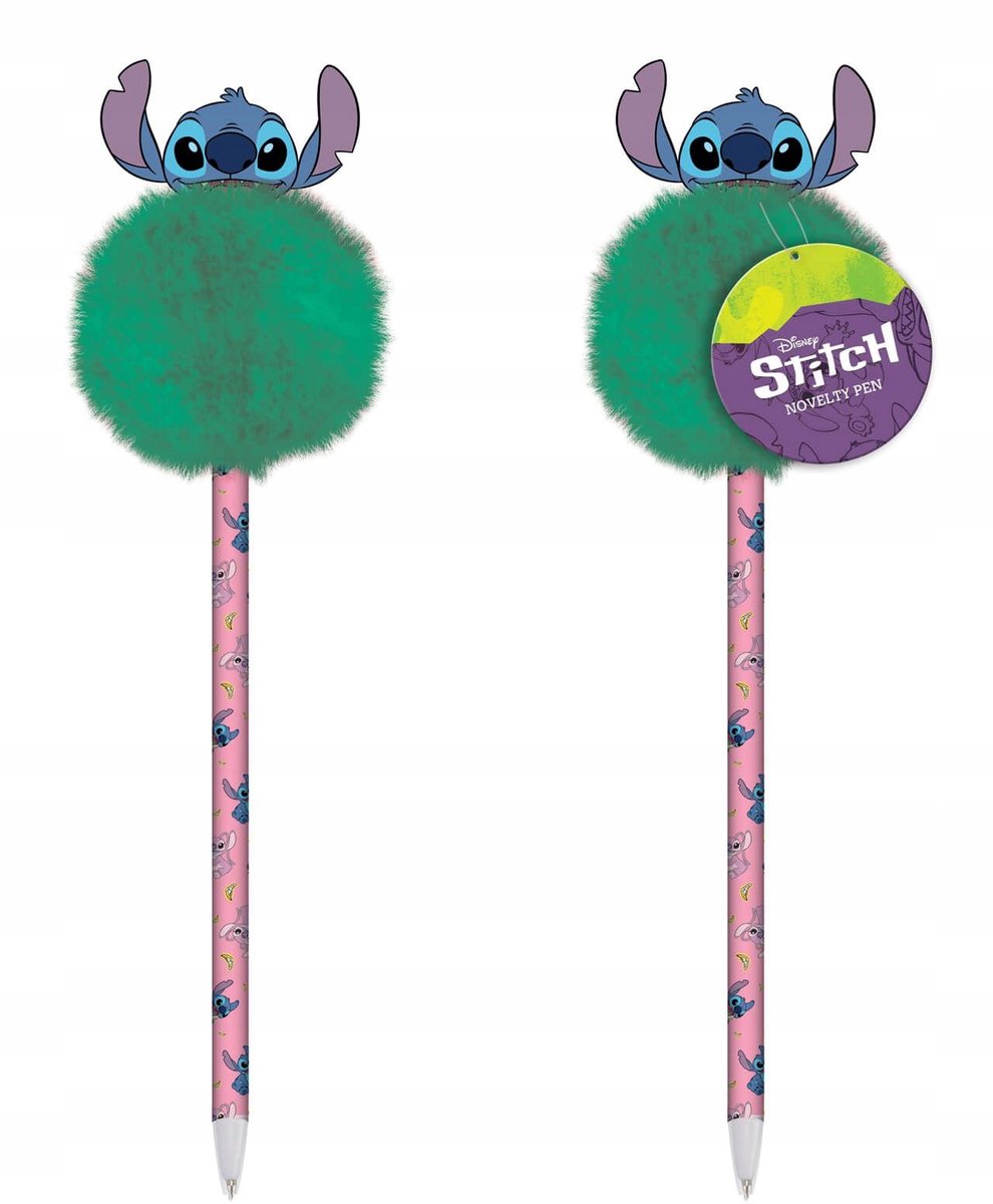 Disney Lilo & Stitch Pom Pom Pen - Leuke Schrijfgerei