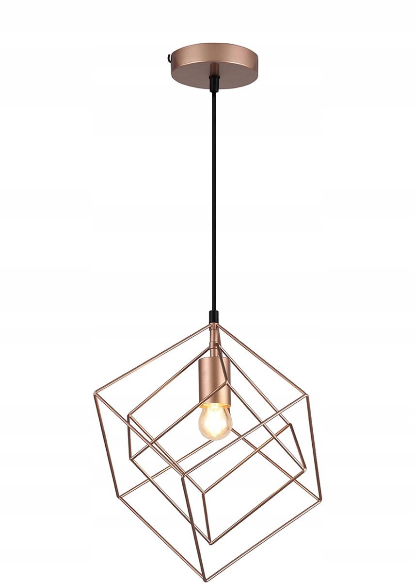 ROSA Hanglamp Goud E27 - Moderne Design Plafondlamp