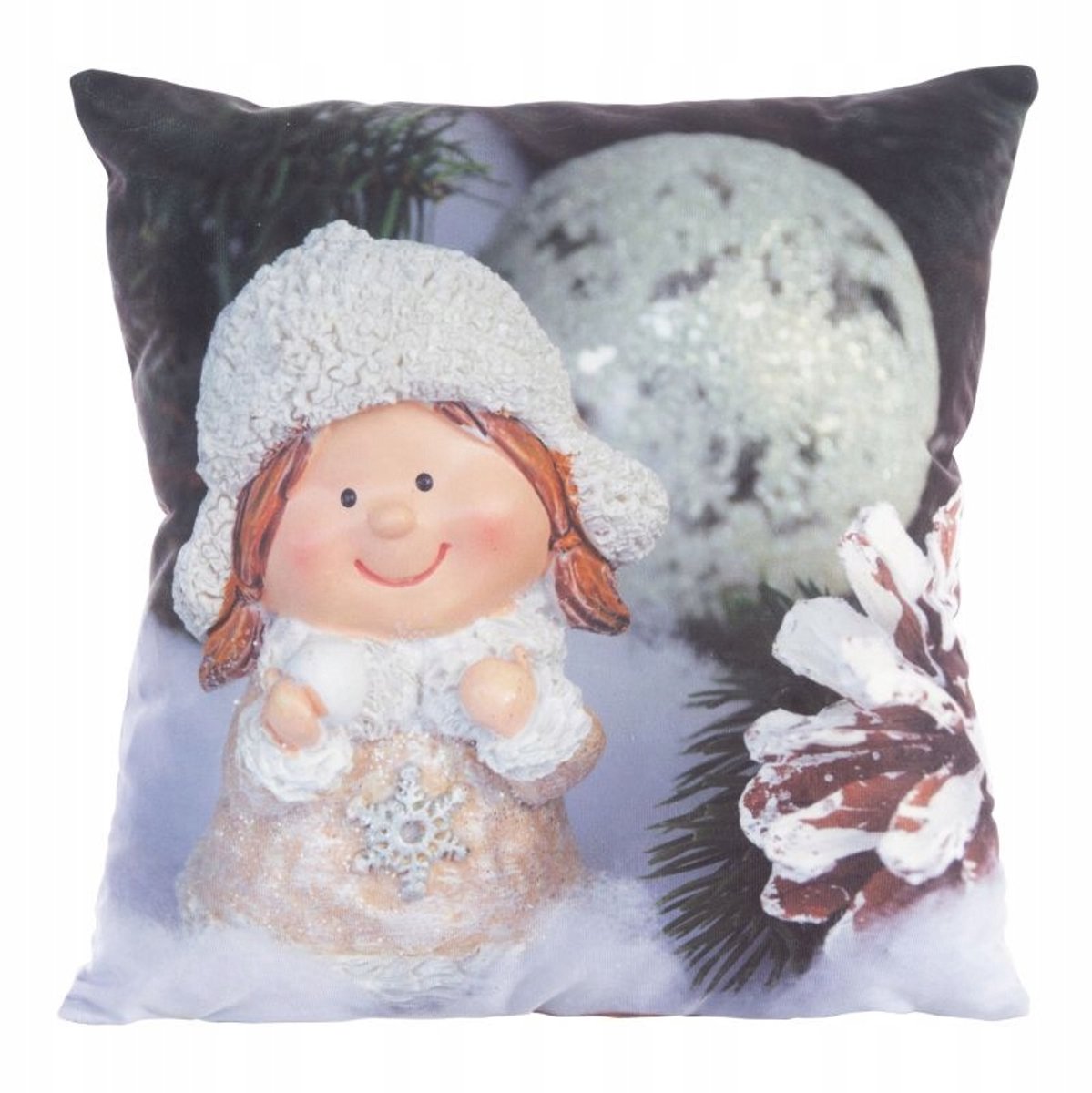Kerst Kussenhoes Jingle 40x40cm - Decoratief & Sfeervol