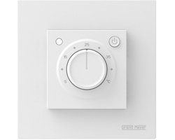 Elektronische thermostaat MST-9 Wit, compatibel met twee maten (46×46 of 56×56 mm), Grand Meyer