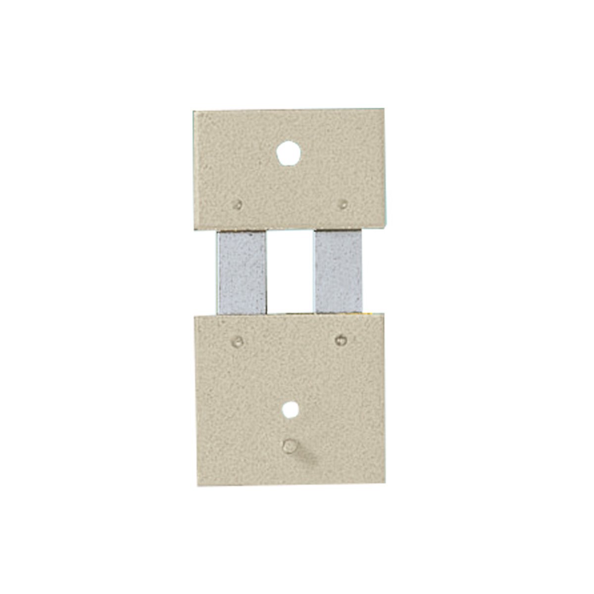 Pendelveer met metalen fitting pen-gat afstand: 18 mm - L: 23,5 mm - B: 12 mm