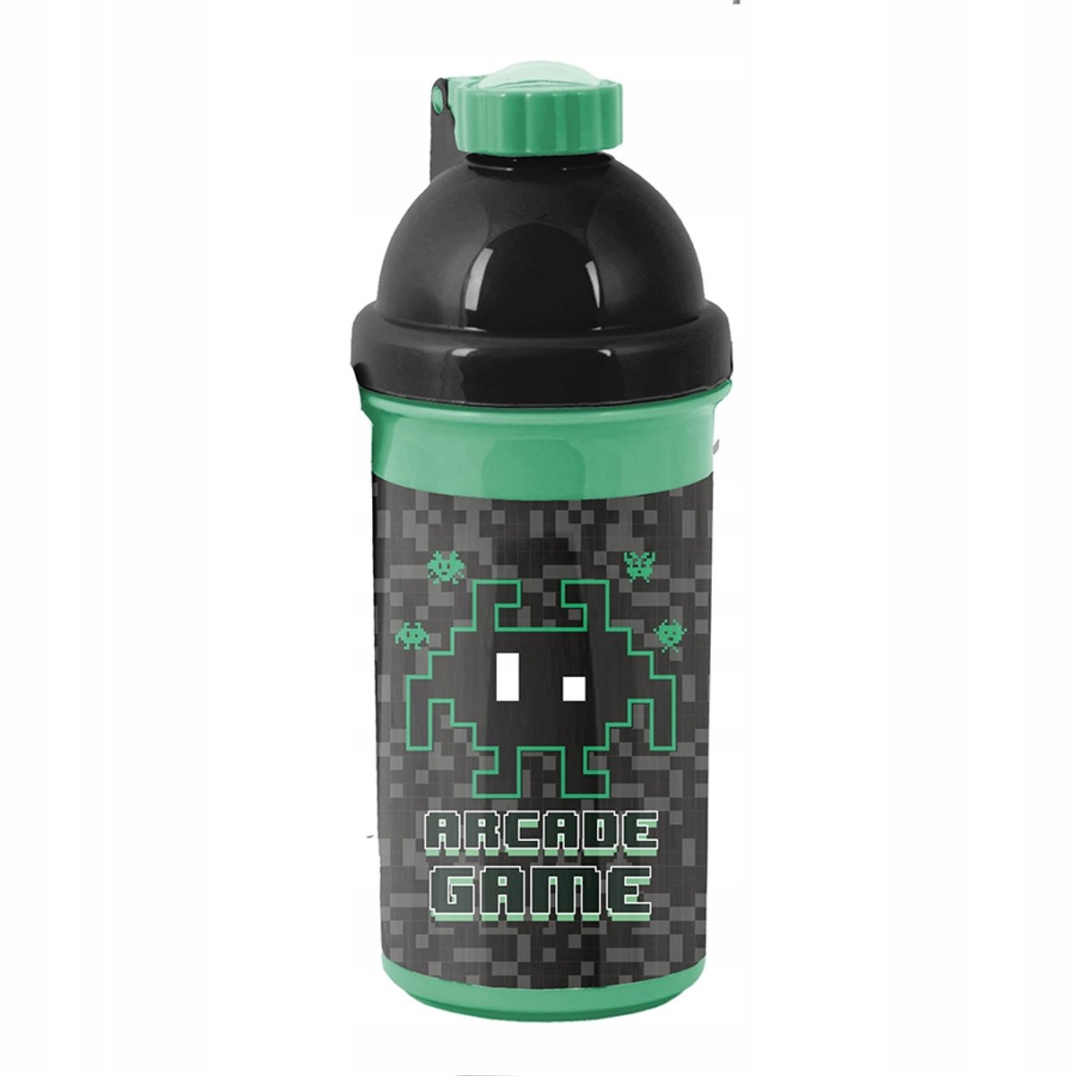 Paso Bidon Game Jongens Waterfles 550ml Zwart-Groen