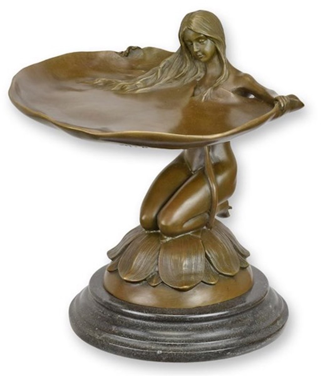 bronzen schaal