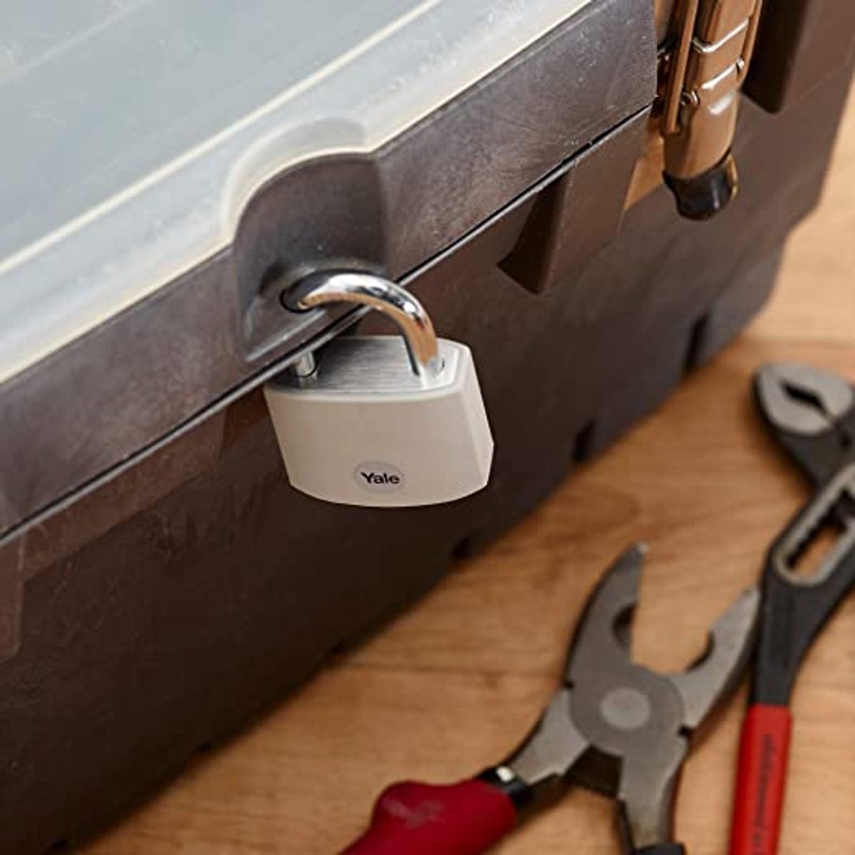 Yale - Aluminium hangslot - 38 mm - Grijs - Standard Protection