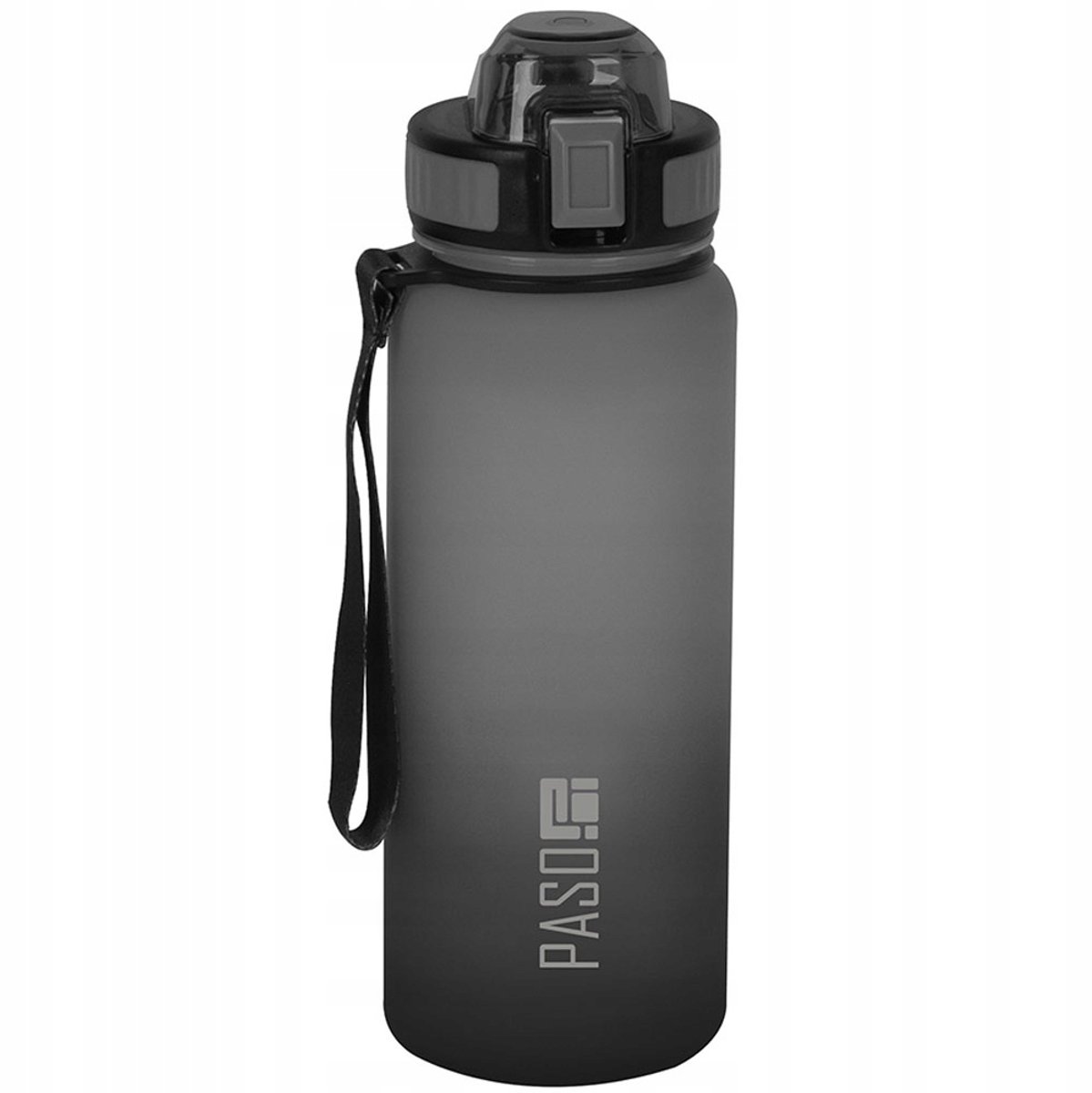 Grote Bidon 850ml BPA-Vrij - Zwart Ombre - Ideaal voor Onderweg