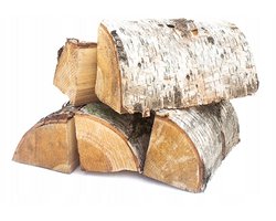 Berken haardhout 15 kg/25cm– Schoon, geurend & direct aan te steken | Mooie vlammen en snelle warmte | Perfect voor haard, kachel of vuurkorf I Uit Duurzaam EU Teelt