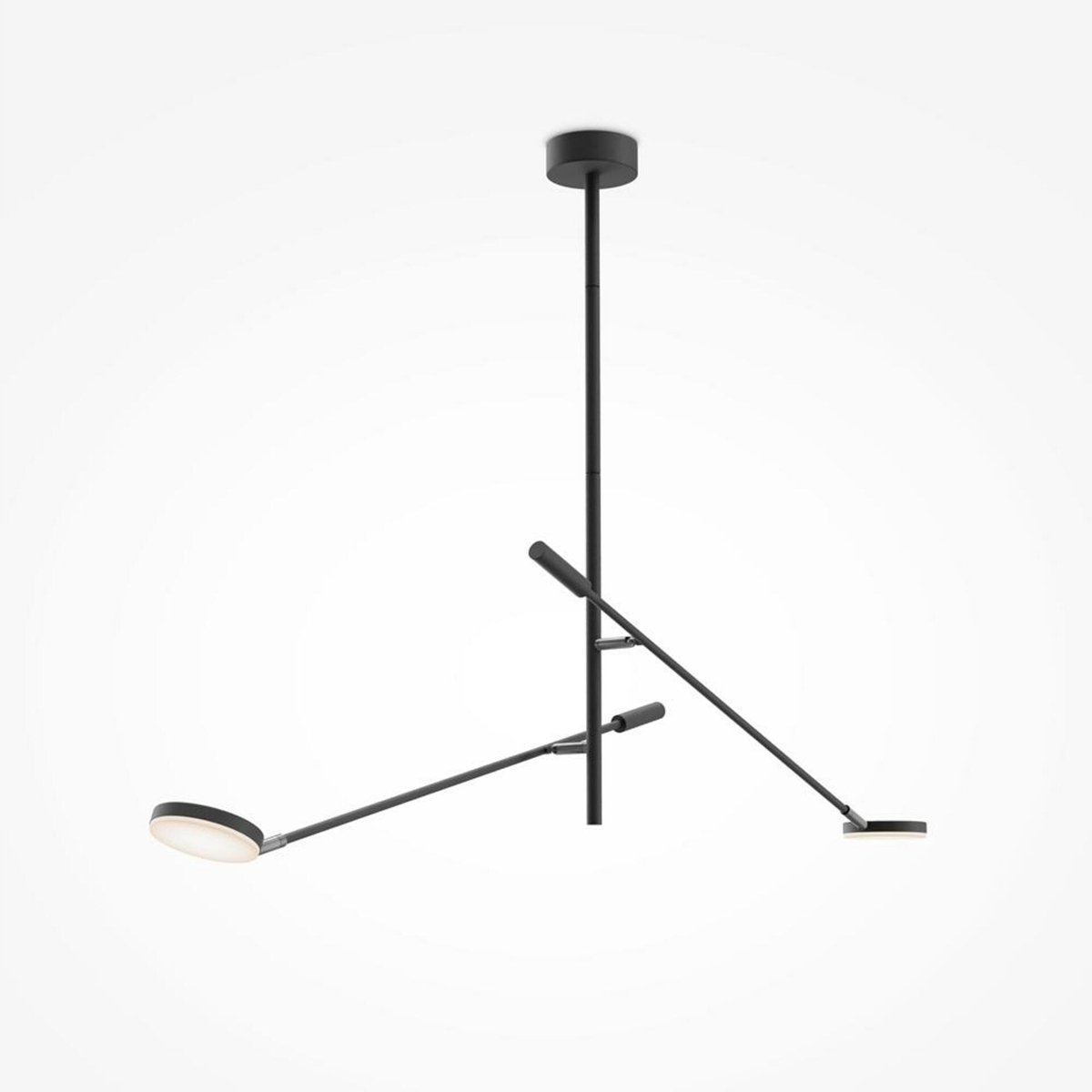 Maytoni Fad Hanglamp Zwart LED 15W 3000K 800lm