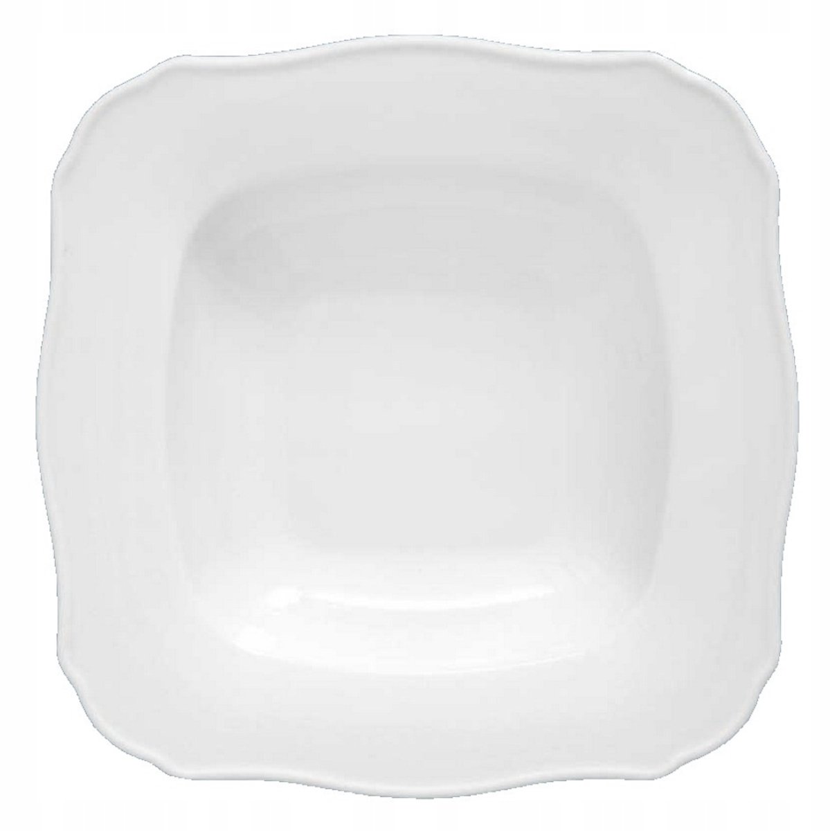 Diepbord Romantica 23 cm Wit Porselein