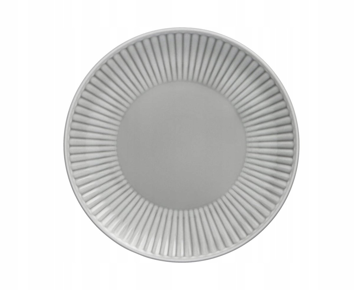 Chodzież Dalia Gracja Dessertbord 21 cm - Elegant Grijs Porselein