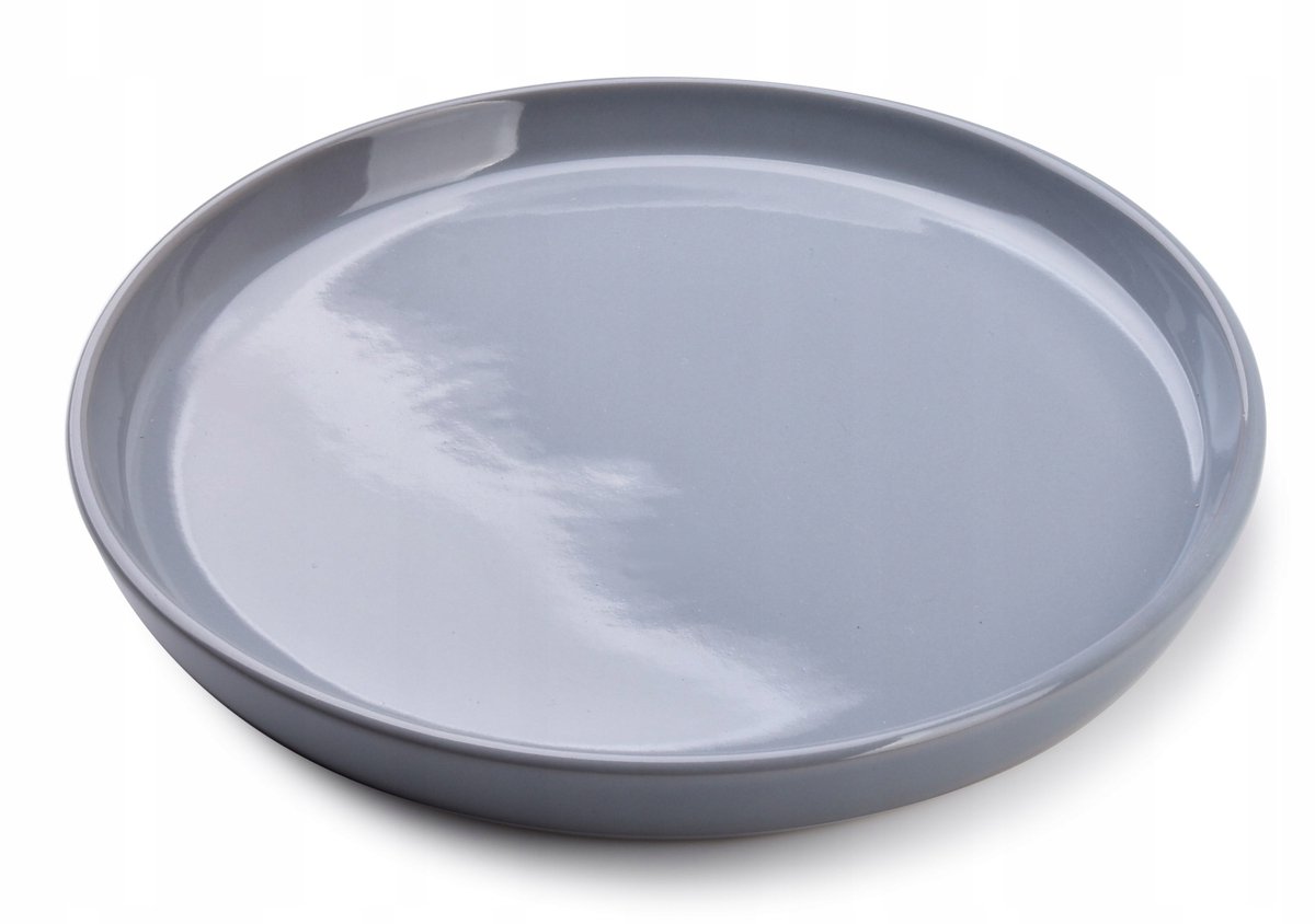 Nadine Grijze Porseleinen dessertplank 18,5 cm - Stijlvol en Praktisch