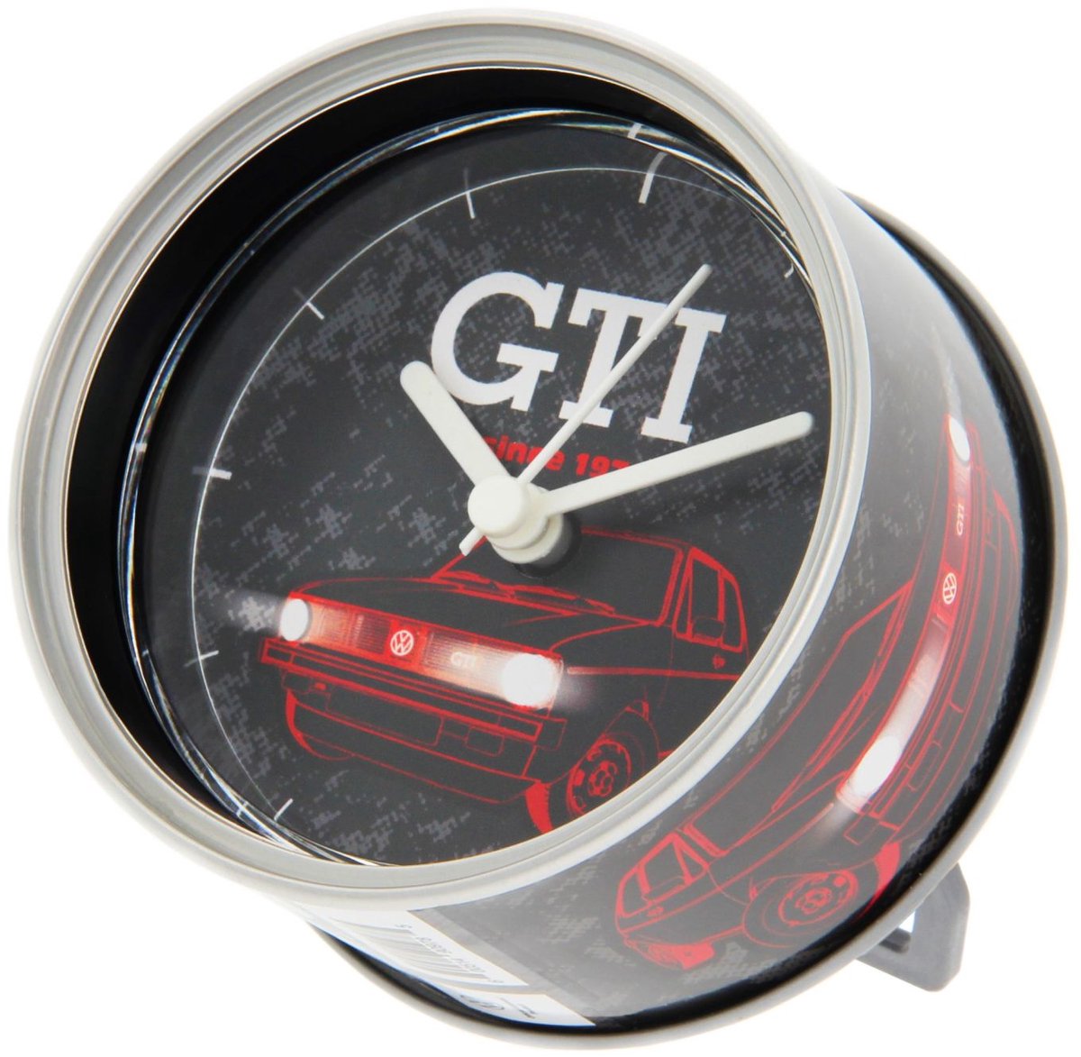BRISA VW - Collection Volkswagen tafelklok magnetische klok MyClock met VW GTI - sinds 1976 motief