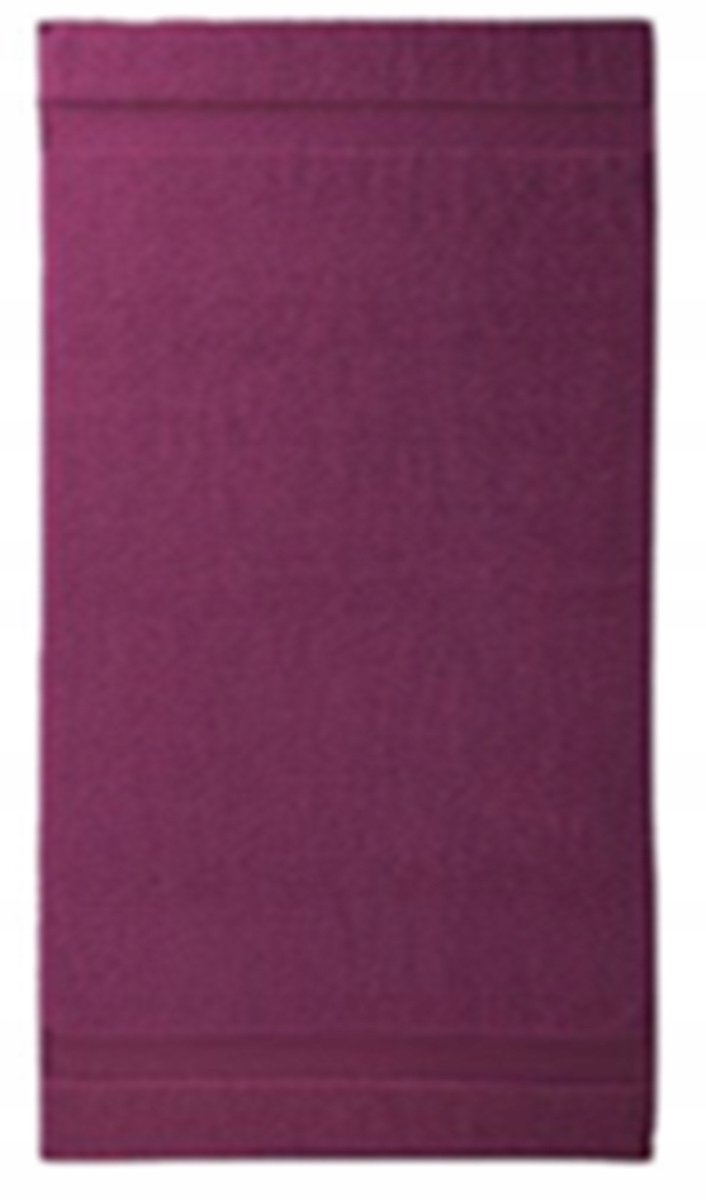 Luxe Katoenen Badhanddoek Paars 70x140 cm 450GSM
