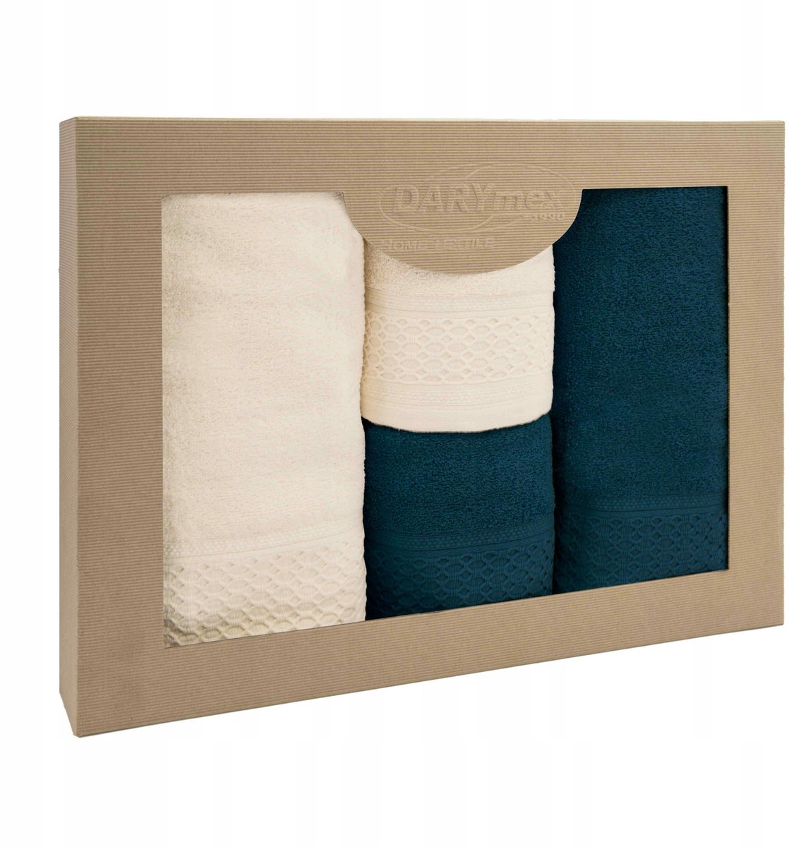 SOLANO Katoenen Handdoekenset 4 Stuks - Zacht & Absorberend
