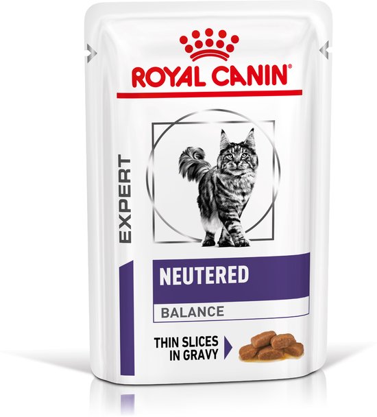 Royal Canin Veterinary Diet Neutered Balance Wet - Kattenvoer - 12x85 g