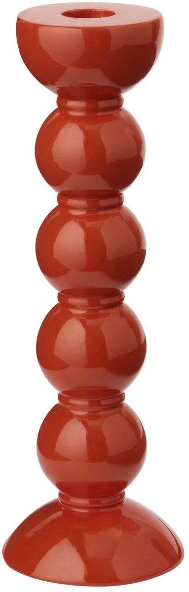Addison Ross - Kandelaar Bobbin Orange 24cm - Kandelaren