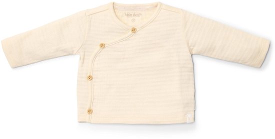 Chemise cache-cœur à manches longues - Beige - Newborn Naturals-62