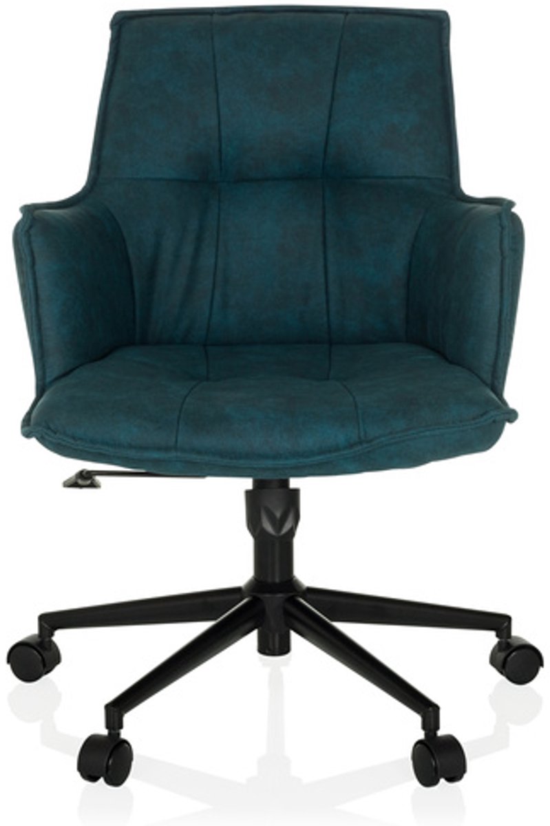 Bureaustoel / draaistoel SOLAO LIFE stof donkerblauw hjh LIVING