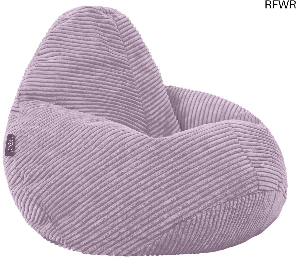 RFWR® Comfortabele Kinder Zitzak Lavendel met Vulling - Ideaal voor Speelkamers en Slaapkamers