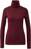Q/S designed by - Dames t-shirt - Maat XS - Vrouwen - Rood - katoen