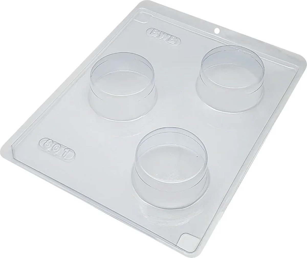 BWB chocolade mal ronde bonbons 3 stuks
