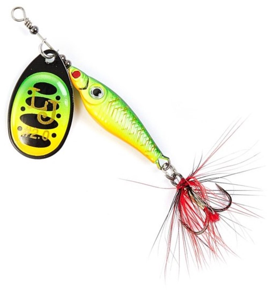 Lucky John Trian Blade Spinner #2 (6g) 008 - Spinner
