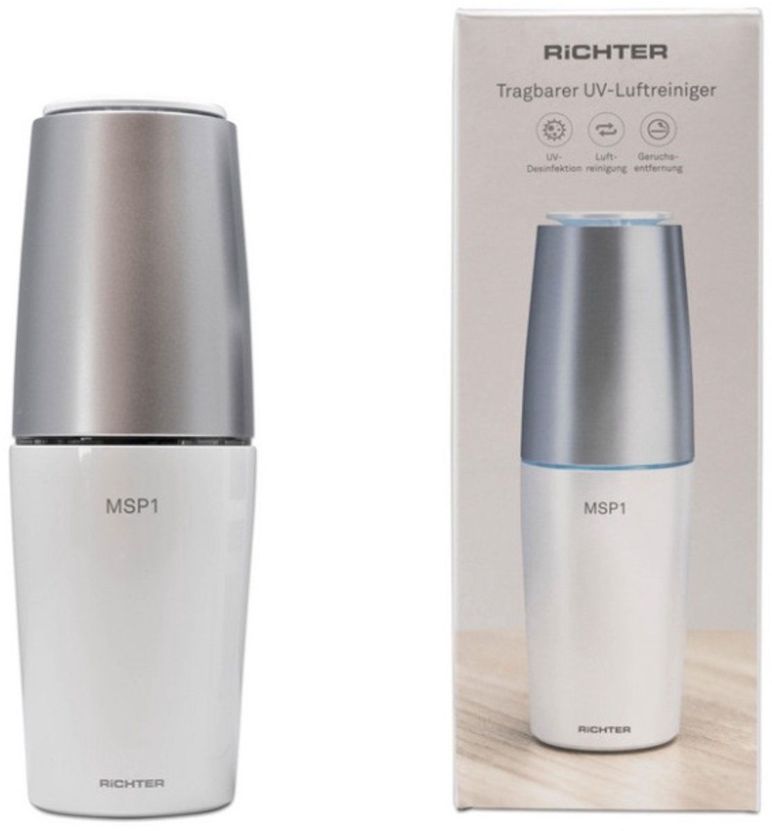 Richter Draagbare UV-luchtreiniger - MSP1 - USB-voeding