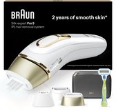 Braun IPL Silk-expert Pro 5 - ontharing voor thuis - Etui - Venus-scheersysteem - 3 koppen - PL5242