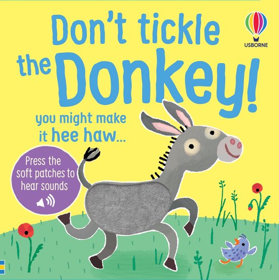 DON'T TICKLE Touchy Feely Sound Books- Don't Tickle the Donk ... - cover