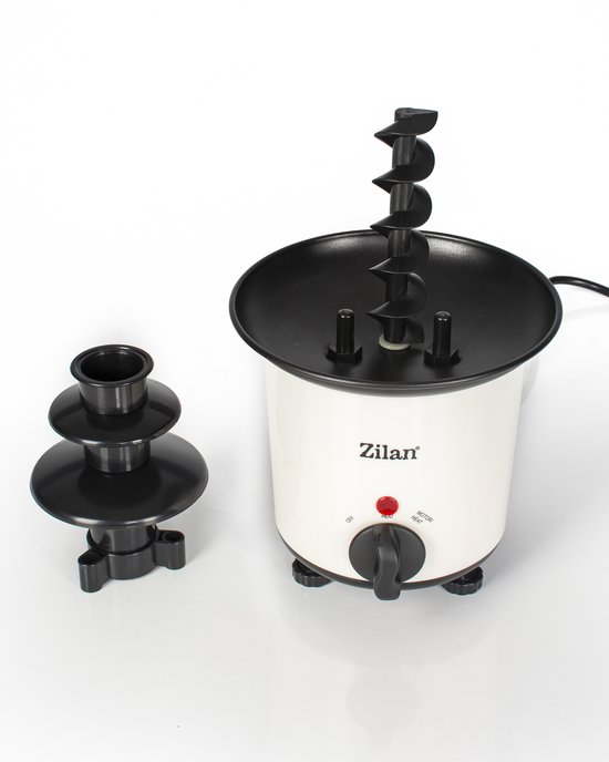 Zilan ZLN2144 Luxe Chocoladefontein – Chocolade fondue 200 ml – 30W – Max. 80 °C – Compact & Energiezuinig – Perfect voor Feest, Fondue & Romantische Avonden – Eenvoudig Schoon te Maken — afbeelding 4
