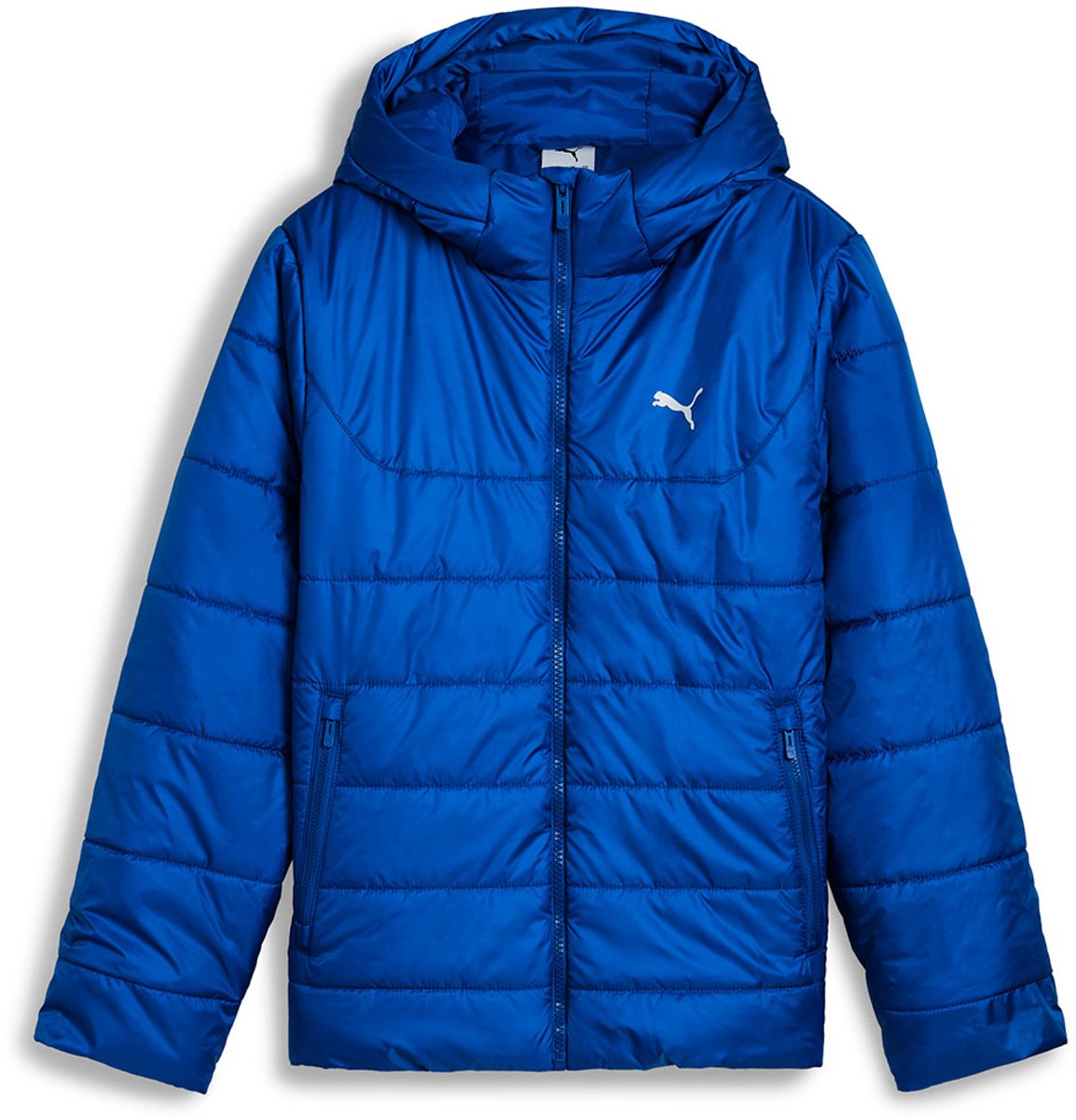 Puma Ess Gewatteerde Jas 5-6 Years Jongens Blauw